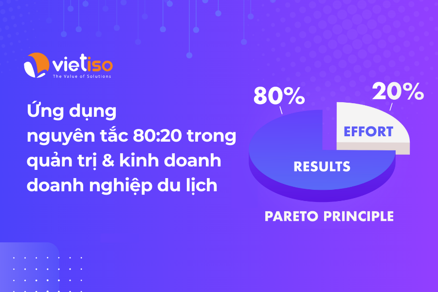 Ứng dụng nguyên tắc 80:20 trong quản trị và kinh doanh du lịch